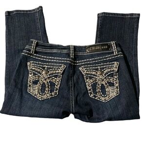 L.A. Idol USA size 7 capri jeans